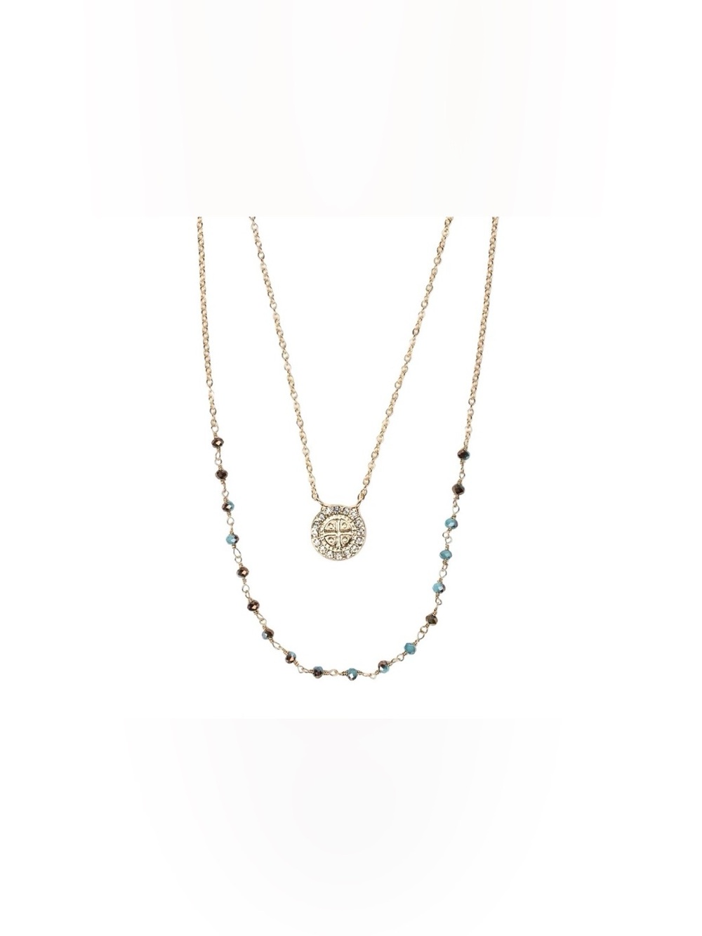 My Saint My Hero Blessings and Grace Necklace NWT